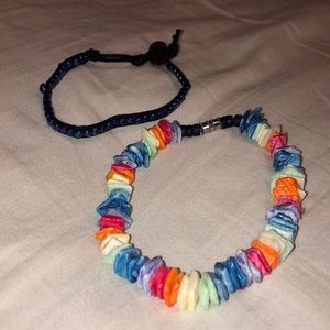 Two bracelet/Anklet set